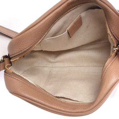 Gucci Pebbled Calfskin Small Soho Disco Bag Rose Beige 5 of 10