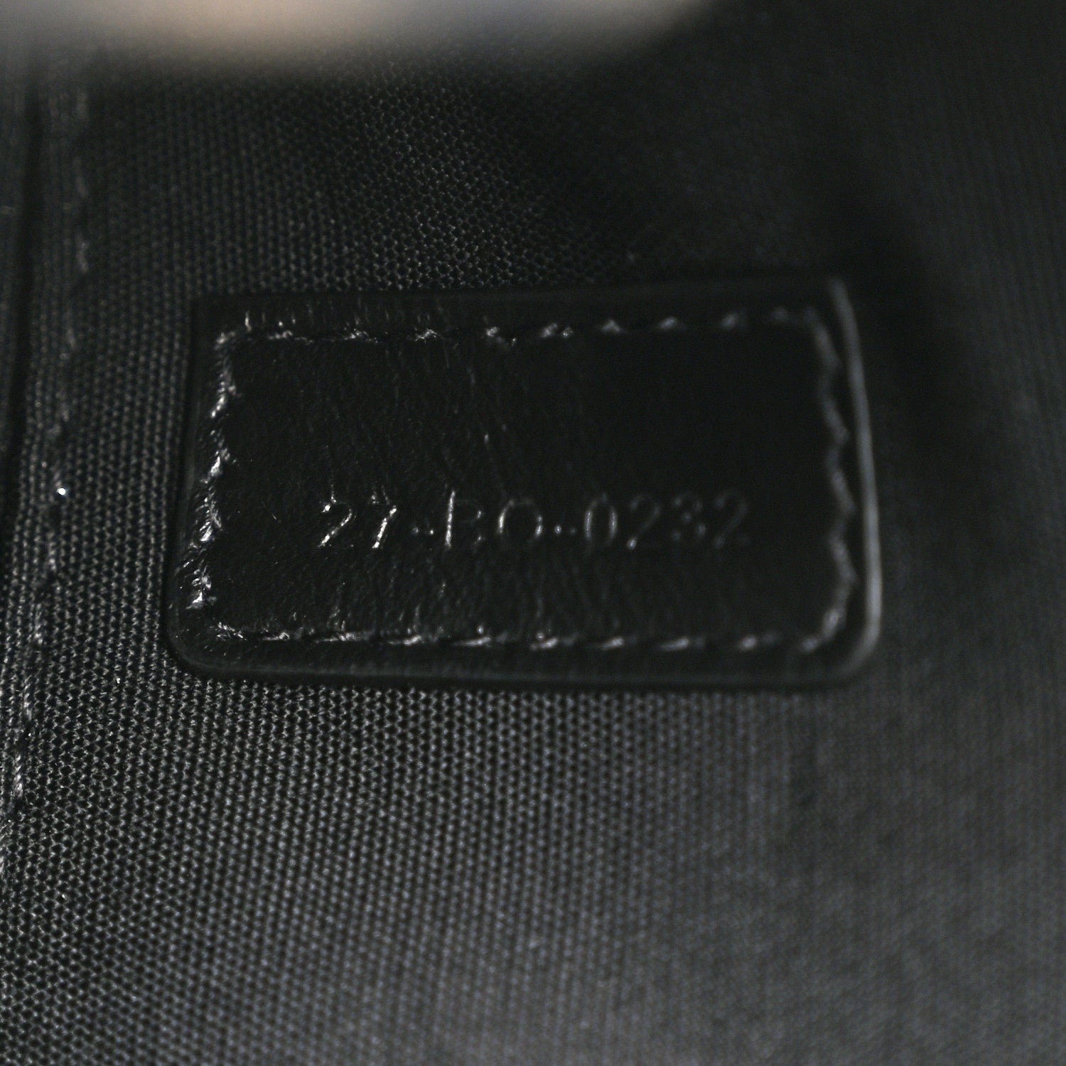 Christian Dior Oblique Jacquard Grained Calfskin Lingot Toiletry Case Blue Black 7 of 10