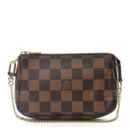 Louis Vuitton Damier Ebene Mini Pochette Accessories 1 of 7