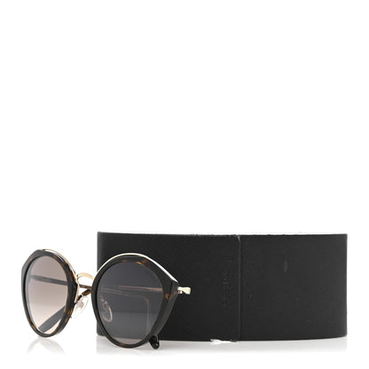 Prada Acetate Round Sunglasses SPR 18U Tortoise 8 of 8