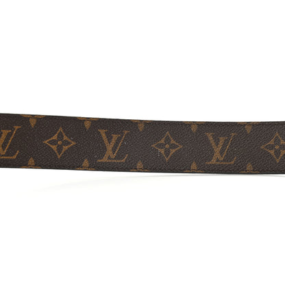 Louis Vuitton Calfskin Monogram 30mm LV Initiales Reversible Belt 95 38 Black 10 of 10