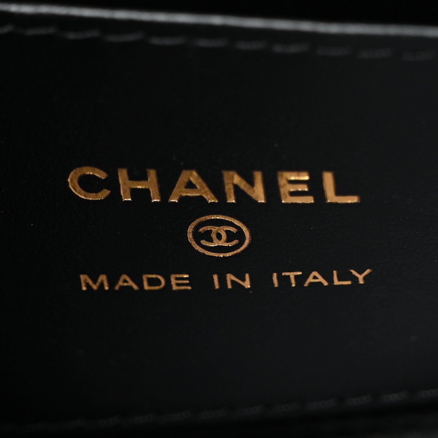 Chanel Shiny Aged Calfskin Quilted Mini Nano Kelly Shopper Black 6 of 11
