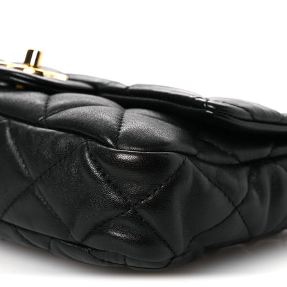 Chanel Lambskin Quilted Small Funky Town Flap Black 18 of 25
