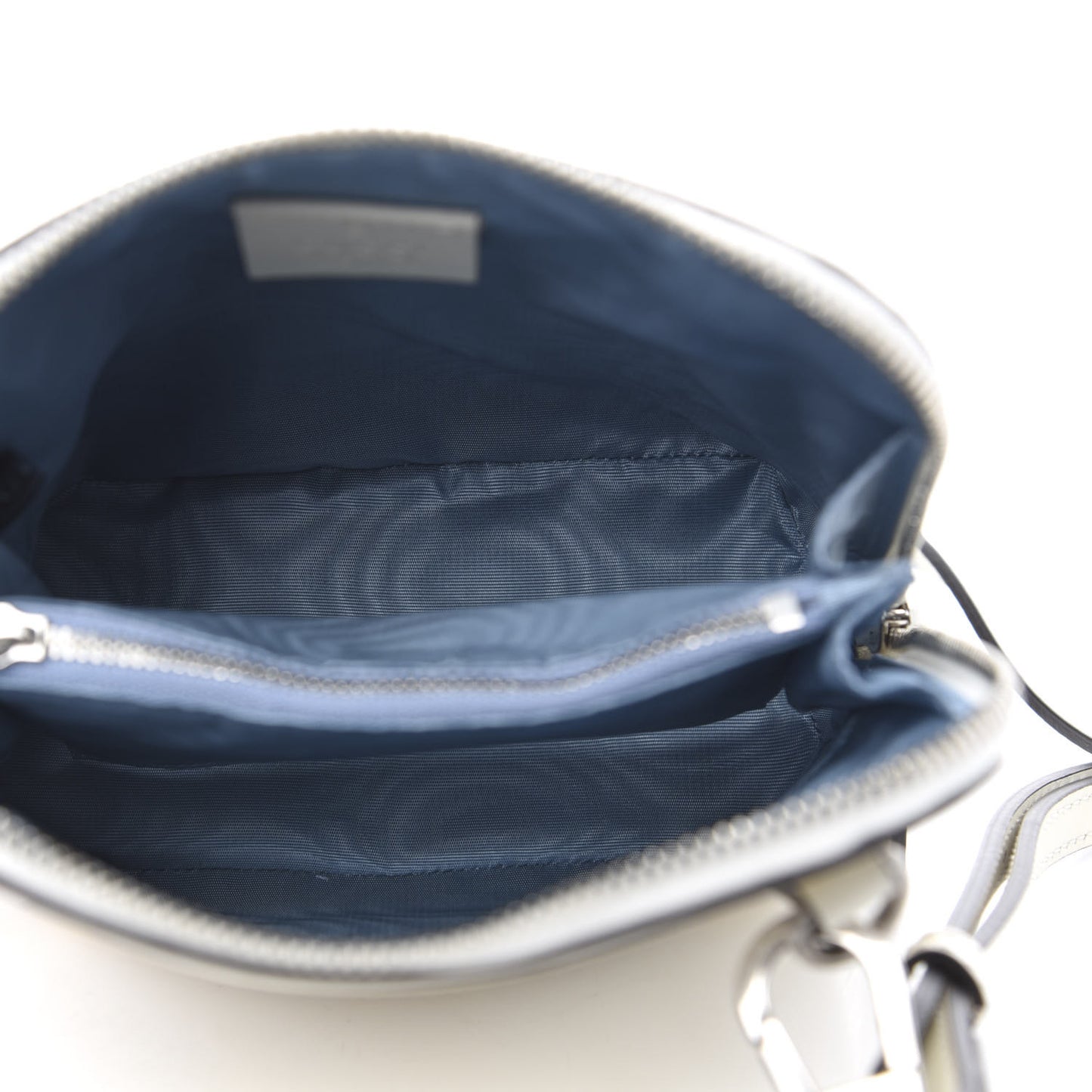 X SEGA Calfskin GUCCY Stars Mini Dome Shoulder Bag Mystic White Gold
