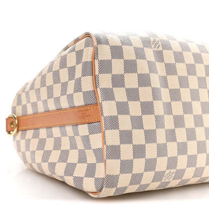 Louis Vuitton Damier Azur Speedy Bandouliere 35 9 of 10