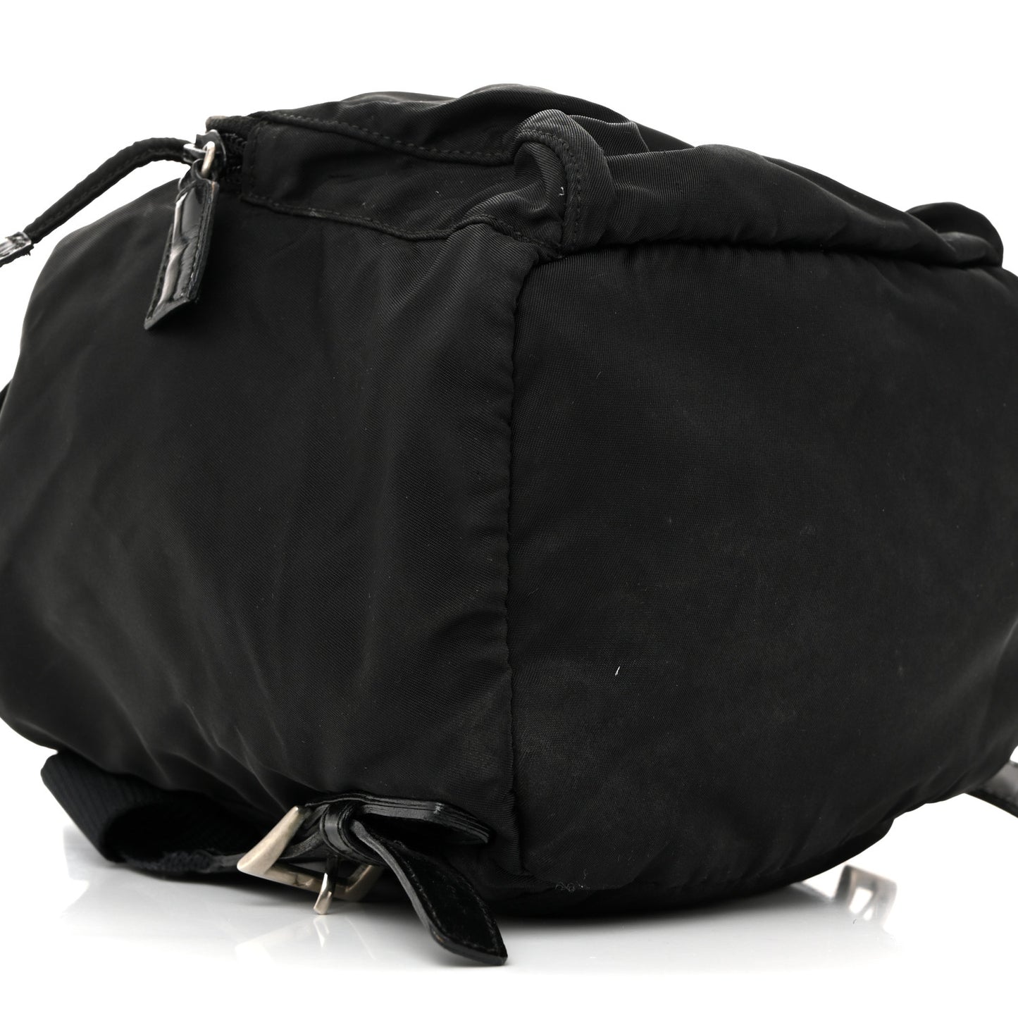 Nylon Vela Mini Cinch Backpack Black