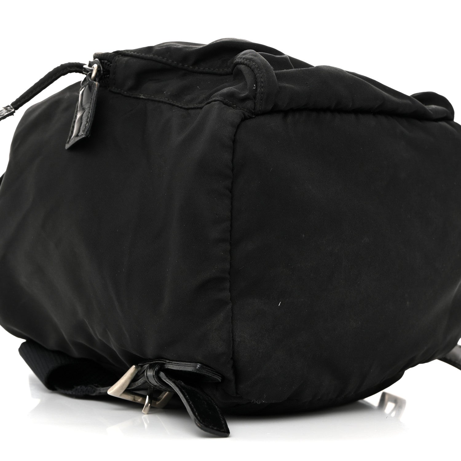 Prada Nylon Vela Mini Cinch Backpack Black 8 of 14