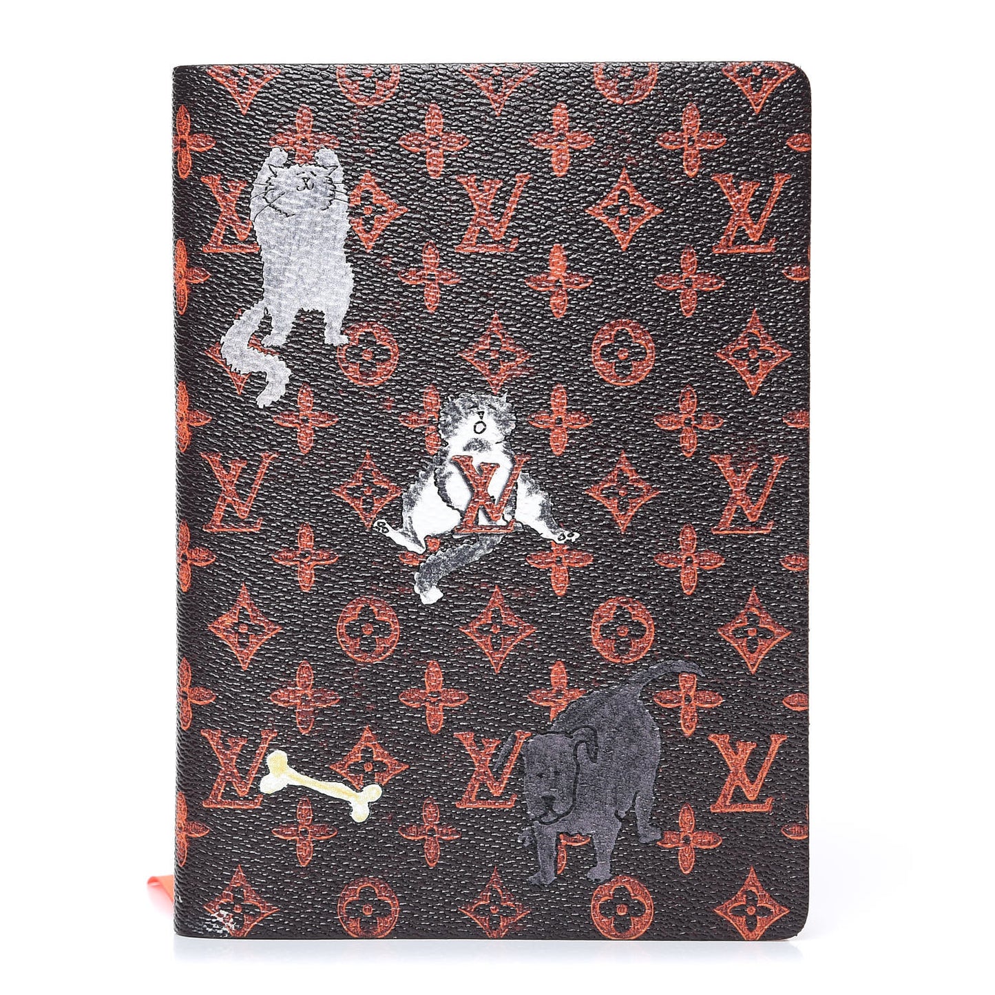 Catogram Clemence Notebook MM Marron