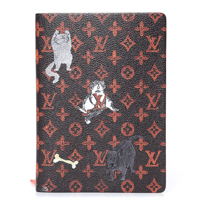 Louis Vuitton Catogram Clemence Notebook MM Marron 1 of 6