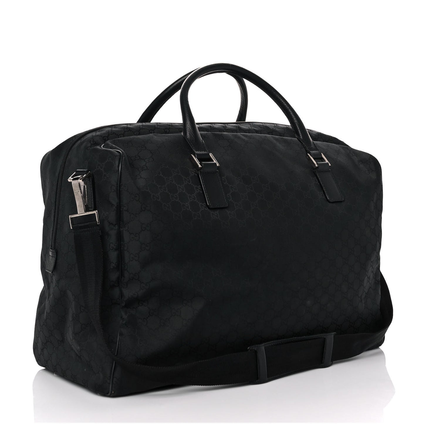 Denim Monogram Large Duffle Black