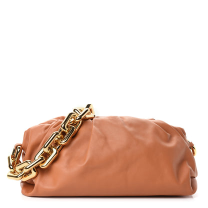 Bottega Veneta Calfskin The Pouch Chain Clay 1 of 11