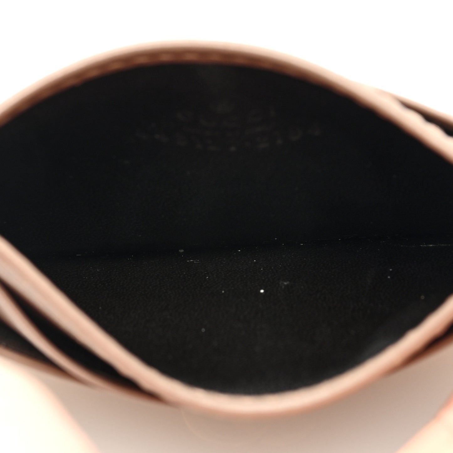 Calfskin Matelasse GG Marmont Card Holder Porcelain Rose