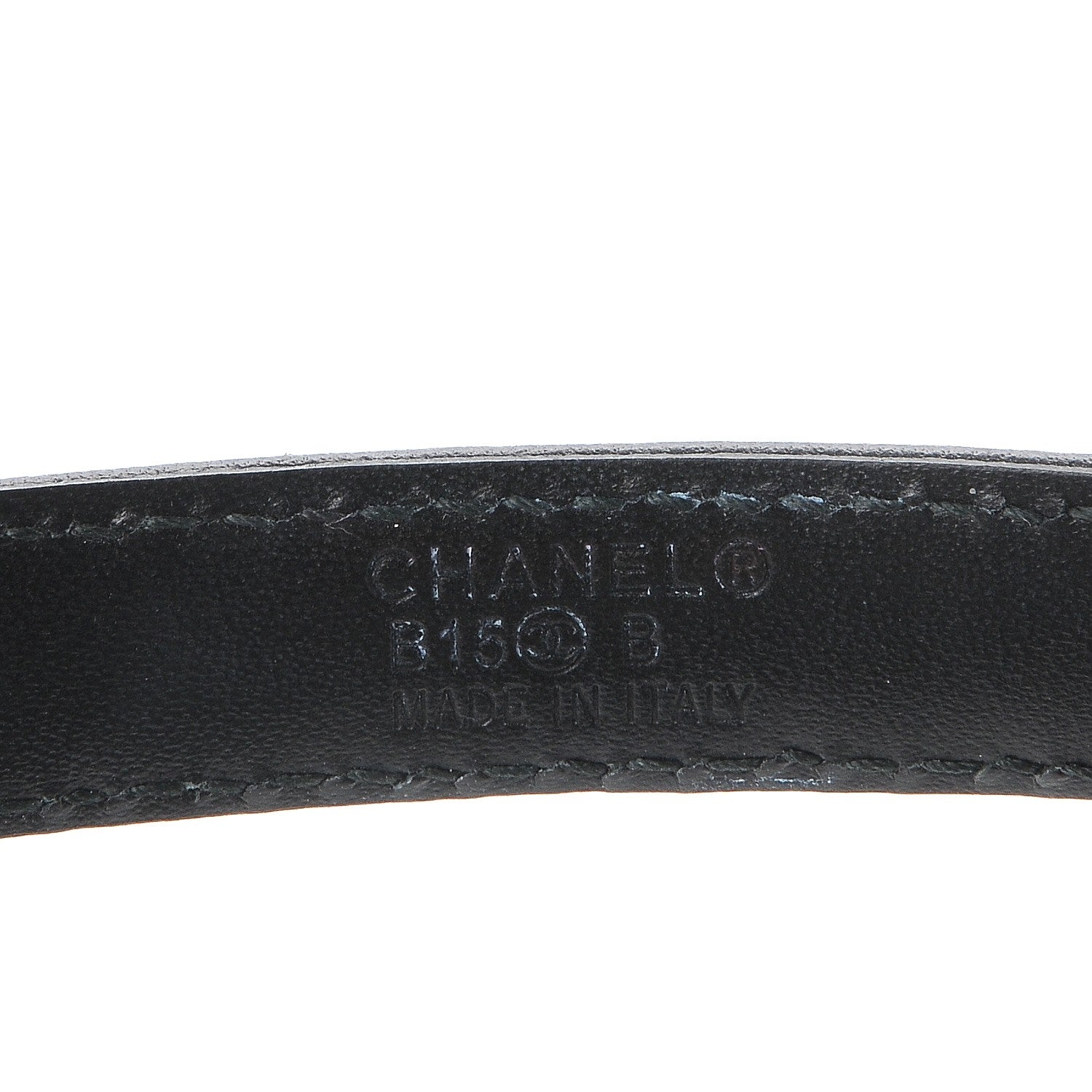 Chanel Lambskin Quilted CC Belt 75 30 Black 6 of 8