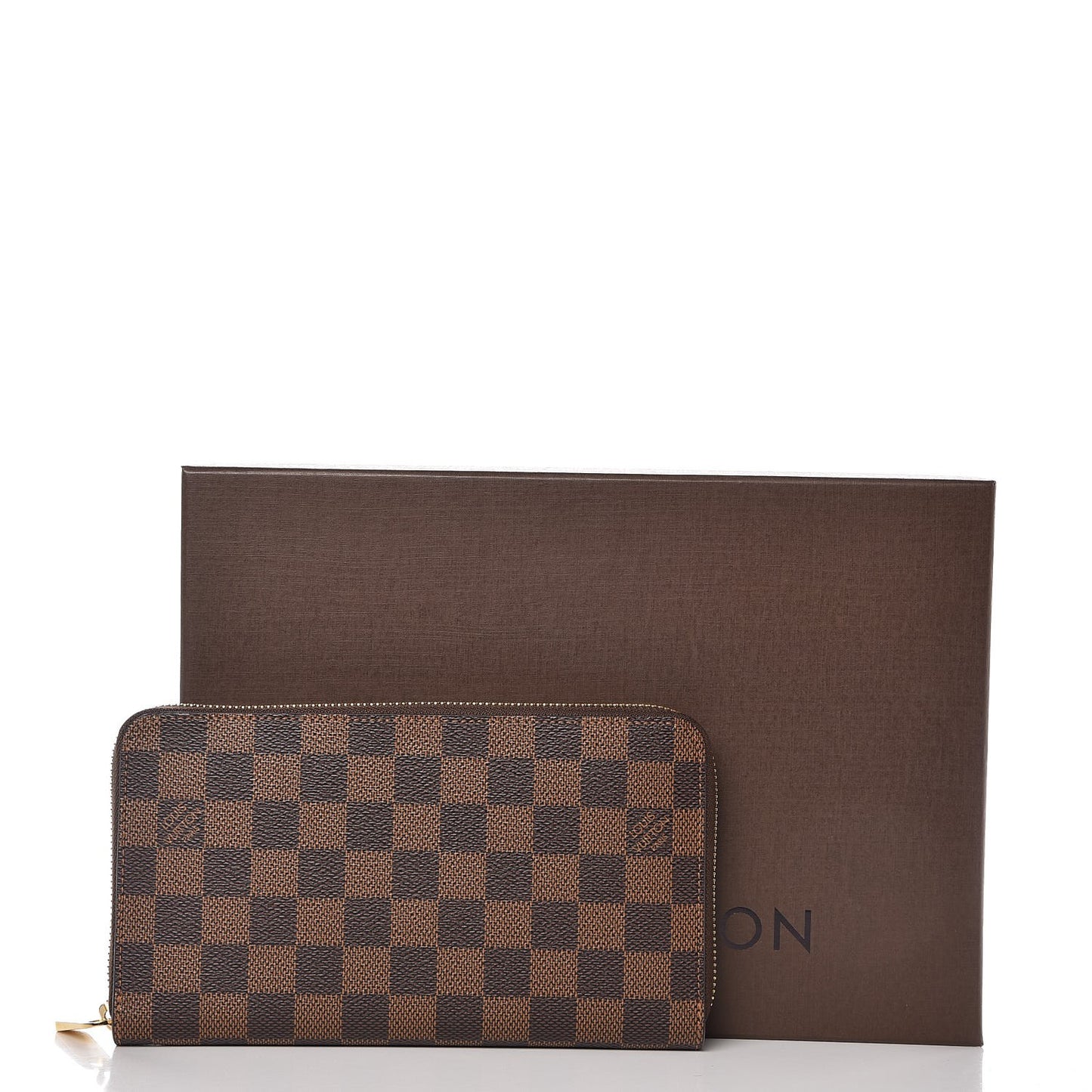 Damier Ebene Zippy Organizer Wallet