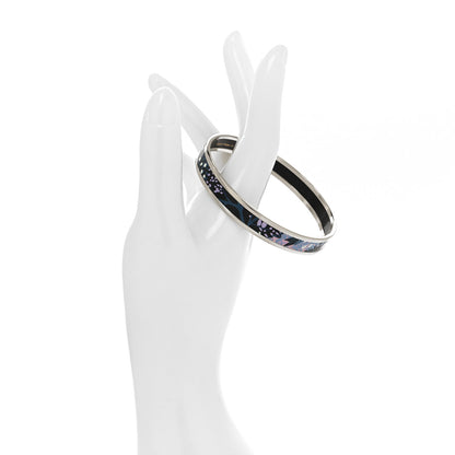 Hermes Enamel Printed Narrow Dans Un Jardin Anglais Bracelet 70 Arts And Crafts 2 of 5