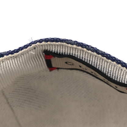 Gucci Monogram New GG Baseball Hat S Blue Grey 10 of 10