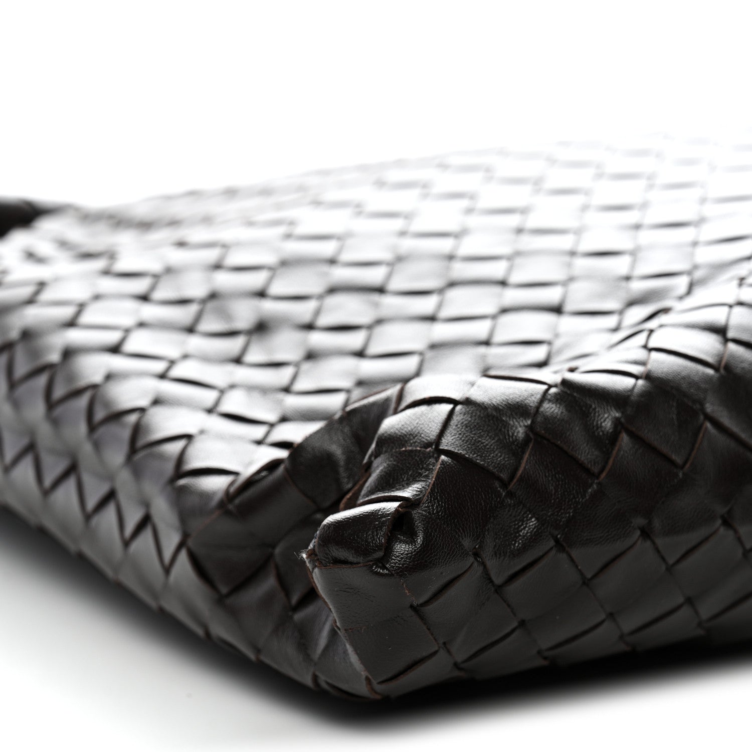 Bottega Veneta Calfskin Intrecciato Large Hop Fondant 9 of 10