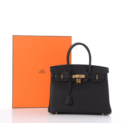 Hermes Togo Birkin 30 Black 31 of 31