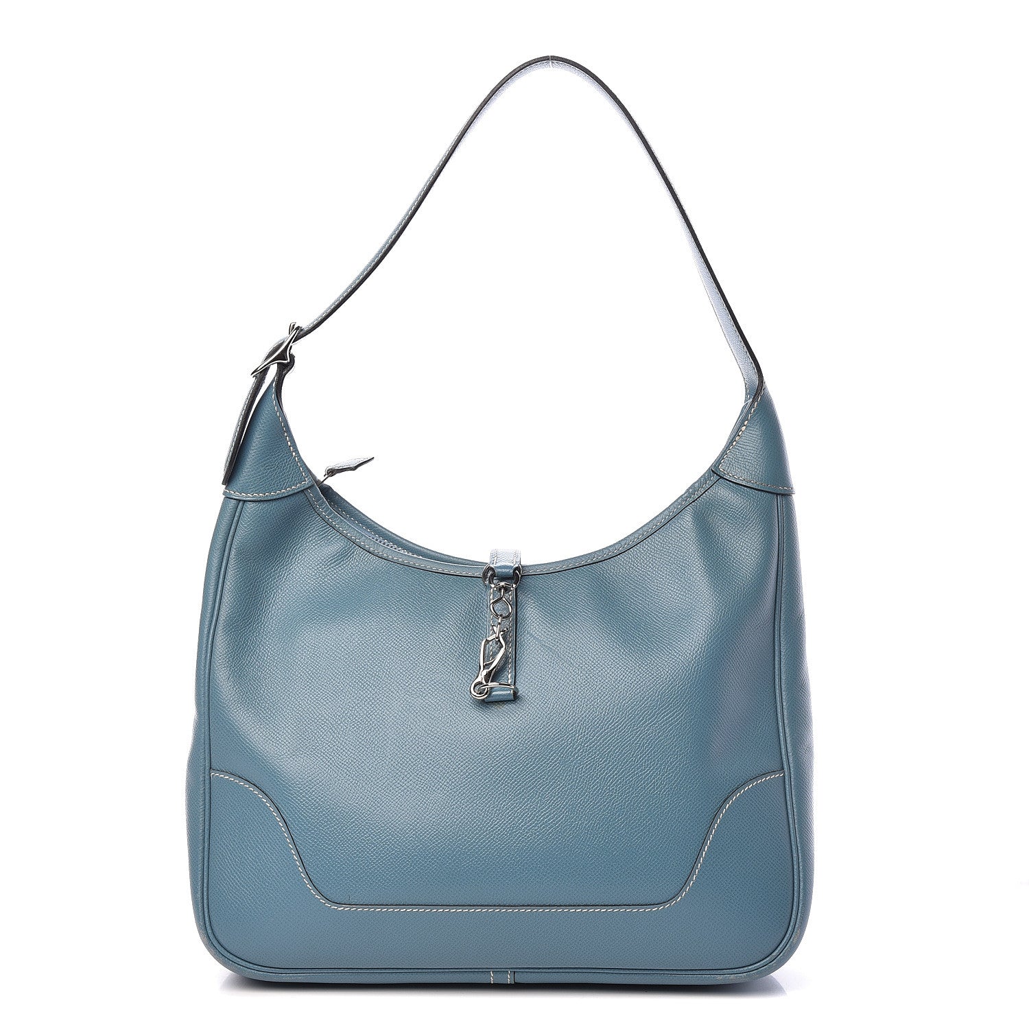 Hermes Courchevel Trim II 31 Blue Jean 1 of 13