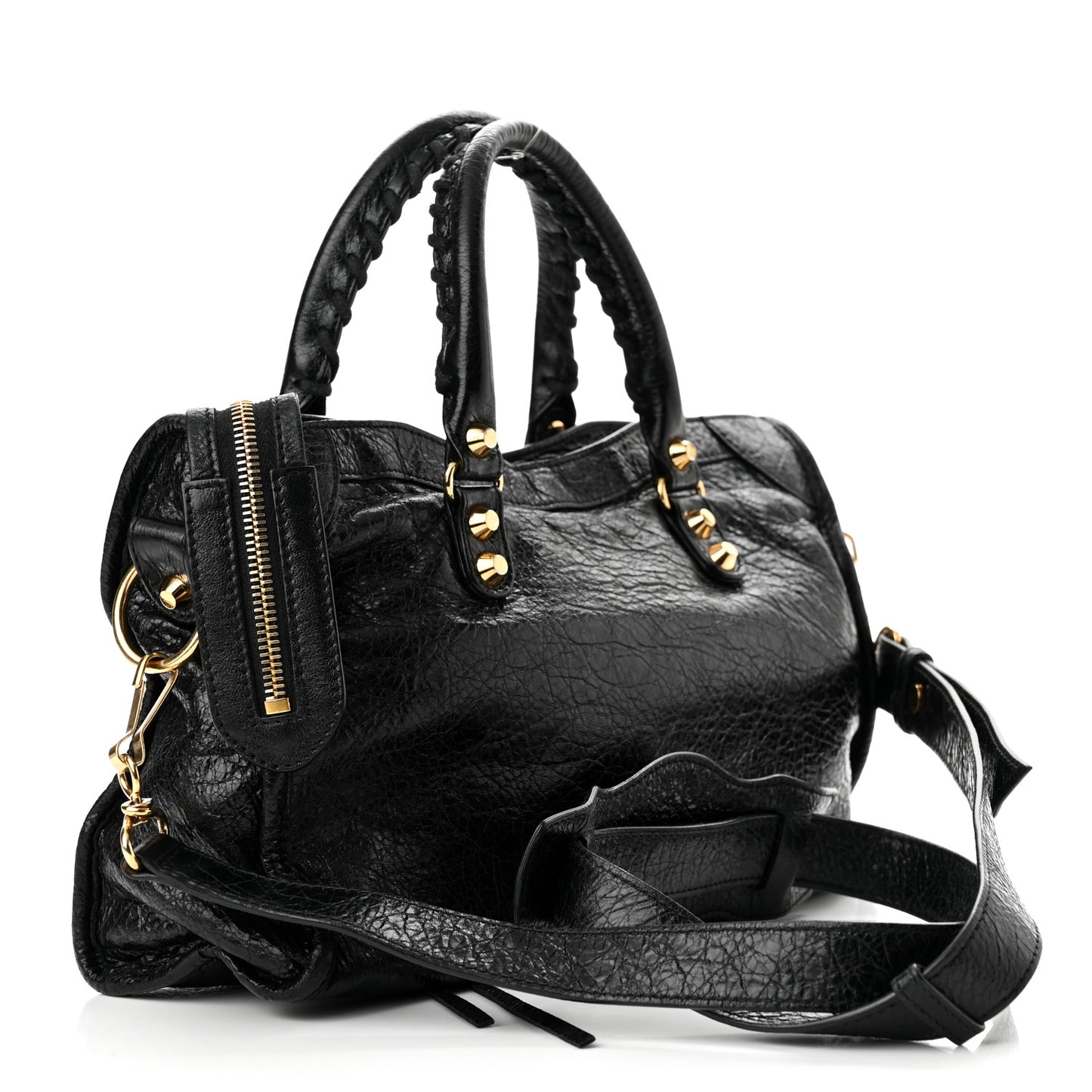 Agneau Classic Gold Hardware S City Black