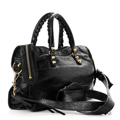 Balenciaga Agneau Classic Gold Hardware S City Black 3 of 10