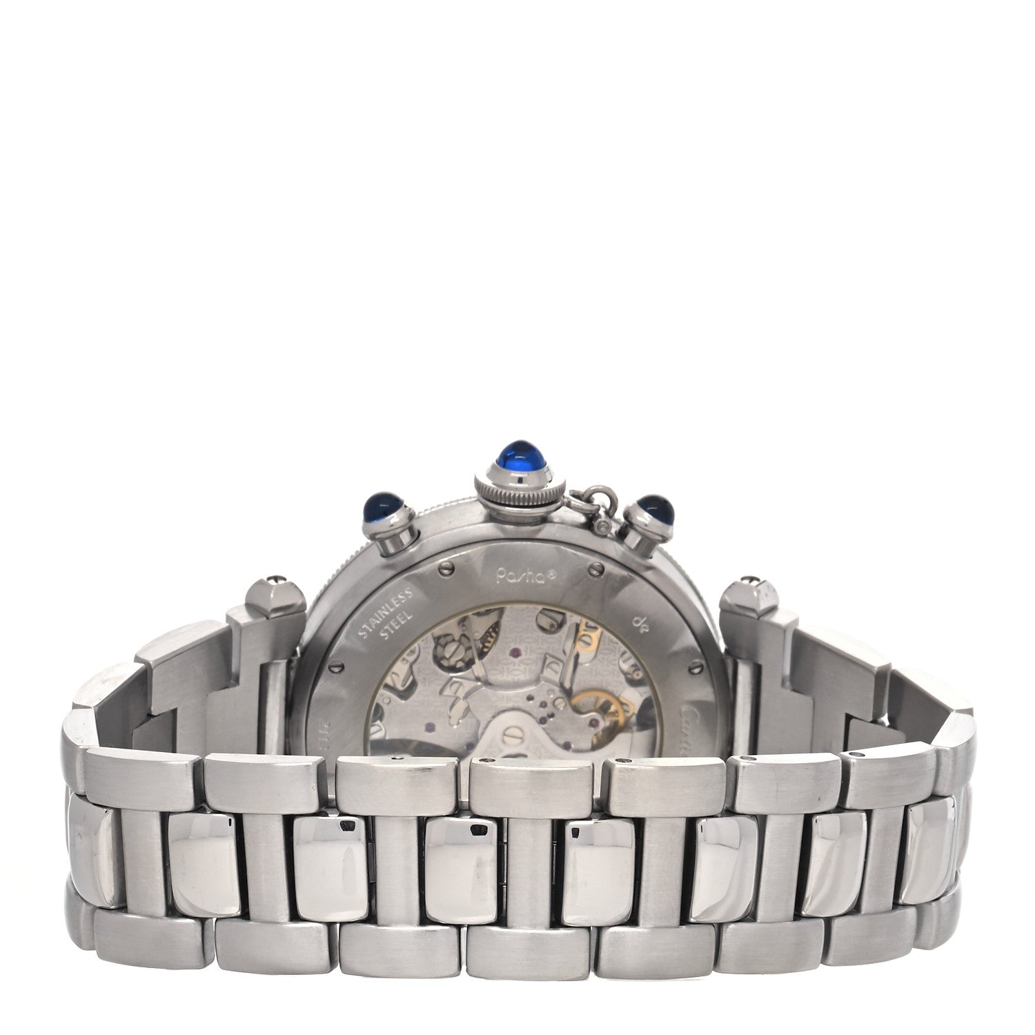 Cartier Stainless Steel 38mm Pasha C Chronograph Automatic Watch 3 of 5