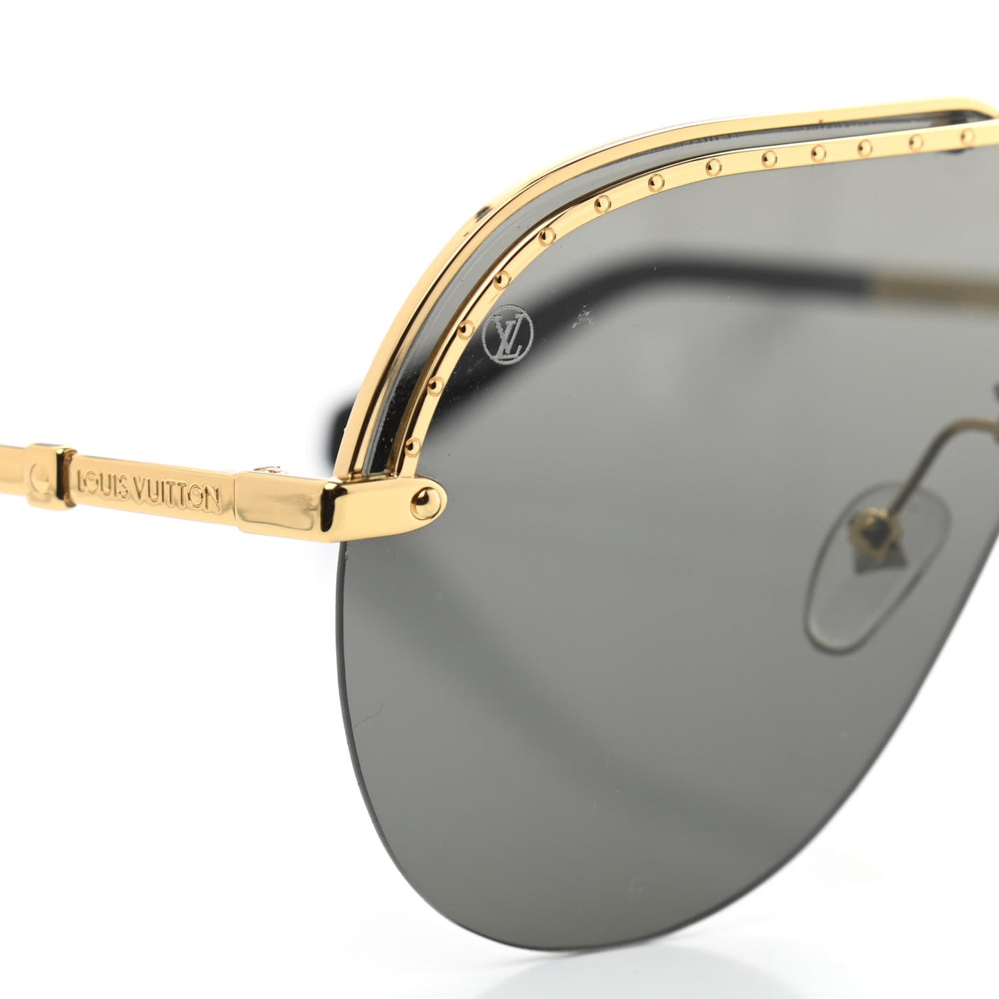 Metal Aviator Sunglasses Z1230E Black Gold