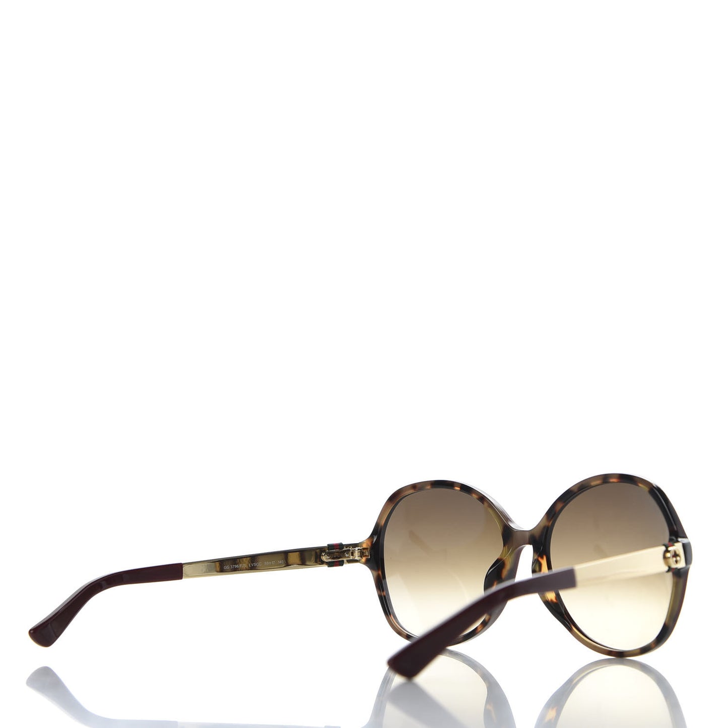 Acetate Oversized GG3796/F/S Sunglasses Dark Havana Gold