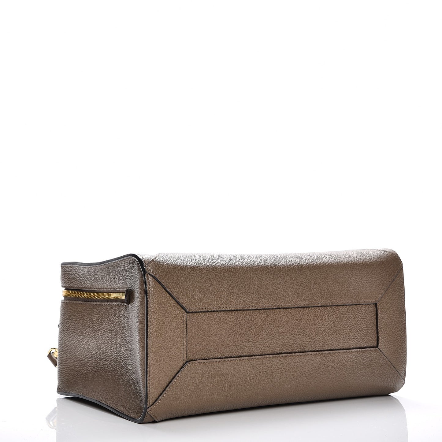 Classic Grain Calfskin Small Hopton Clay