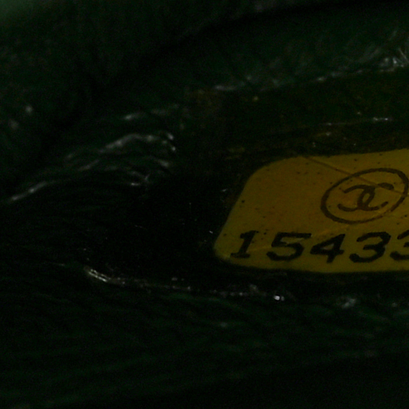 Chanel Patent Calfskin Quilted Medium Double Flap Green 6 of 8