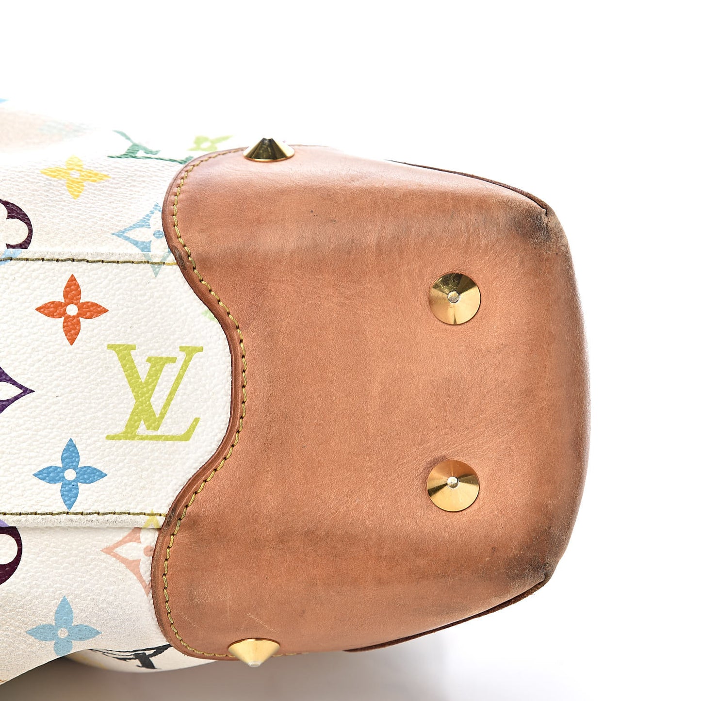 Monogram Multicolor Judy MM White