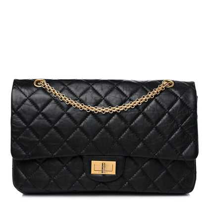 Chanel Aged Calfskin Quilted 2.55 Reissue 227 Flap Black 1 of 10