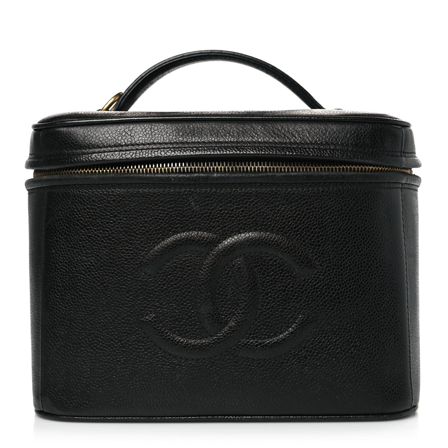 Caviar CC Vanity Train Case Black