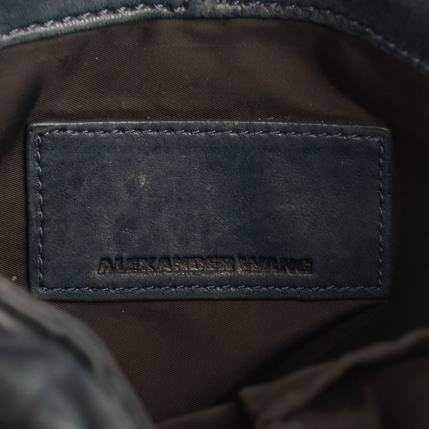 Alexander Wang Washed Lambskin Iris Messenger Bag Ink 12 of 18