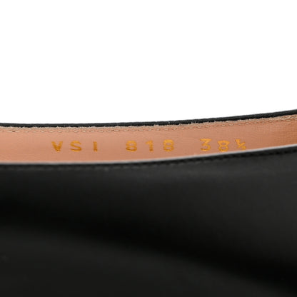 Valentino Garavani Nappa Rockstud Pointy Toe Ballerina Flats 38.5 Black 6 of 11