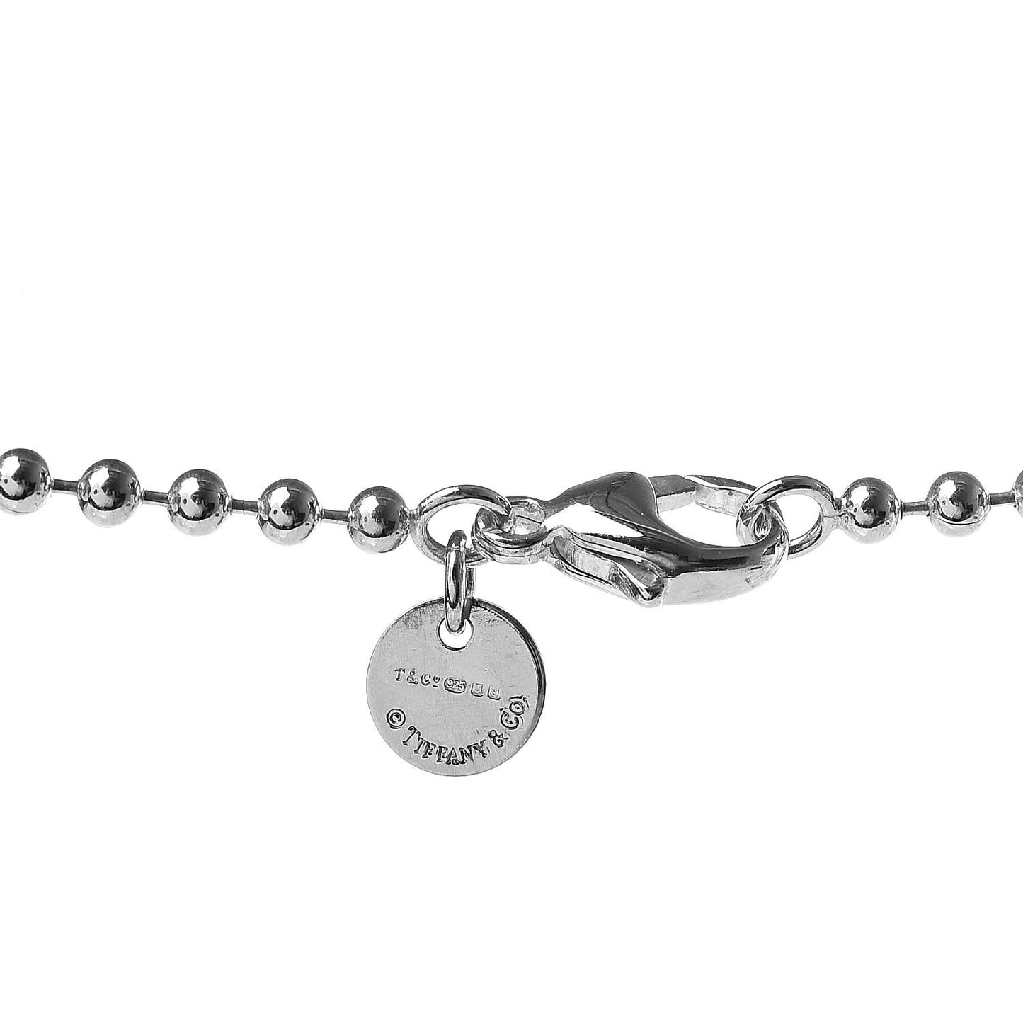 Sterling Silver Long Return to Tiffany Heart Pendant Necklace