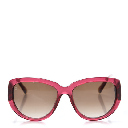 Louis Vuitton Obsession Cat Eye Sunglasses Z0626W Glitter Fuchsia 4 of 5