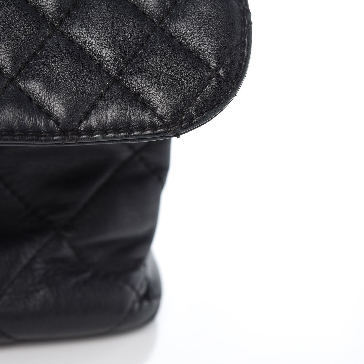 Calfskin Quilted In The Business Flap Bag Black