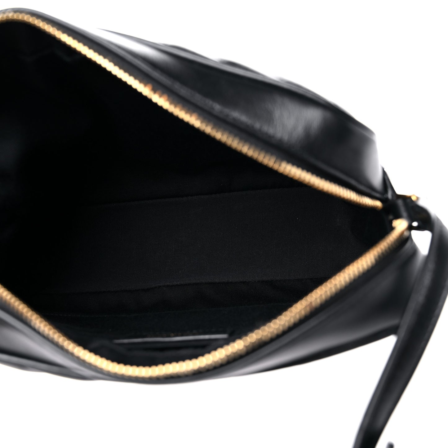 Calfskin Matelasse Monogram Lou Camera Bag Black