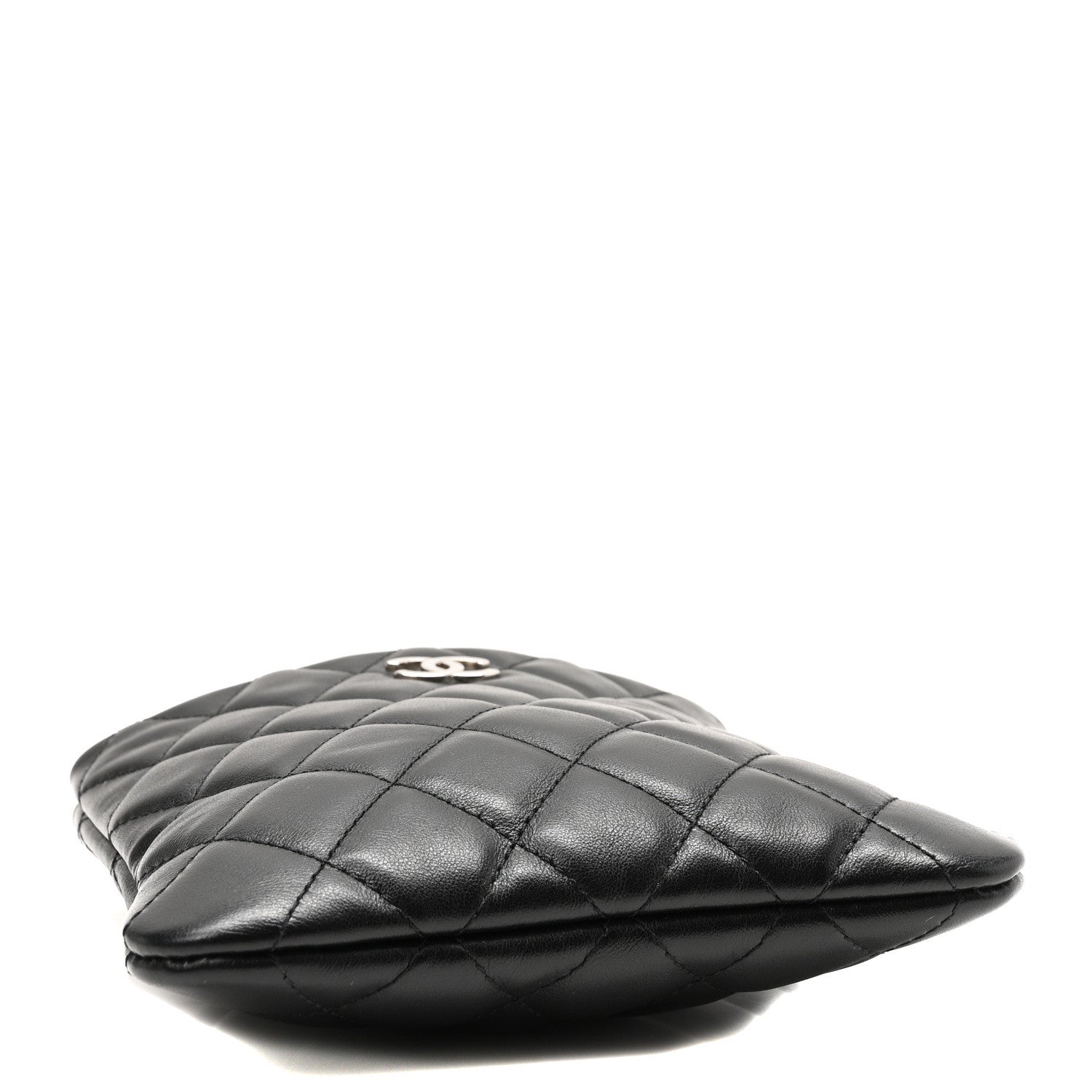 Chanel Lambskin Quilted Crossbody Bag Black 4 of 10