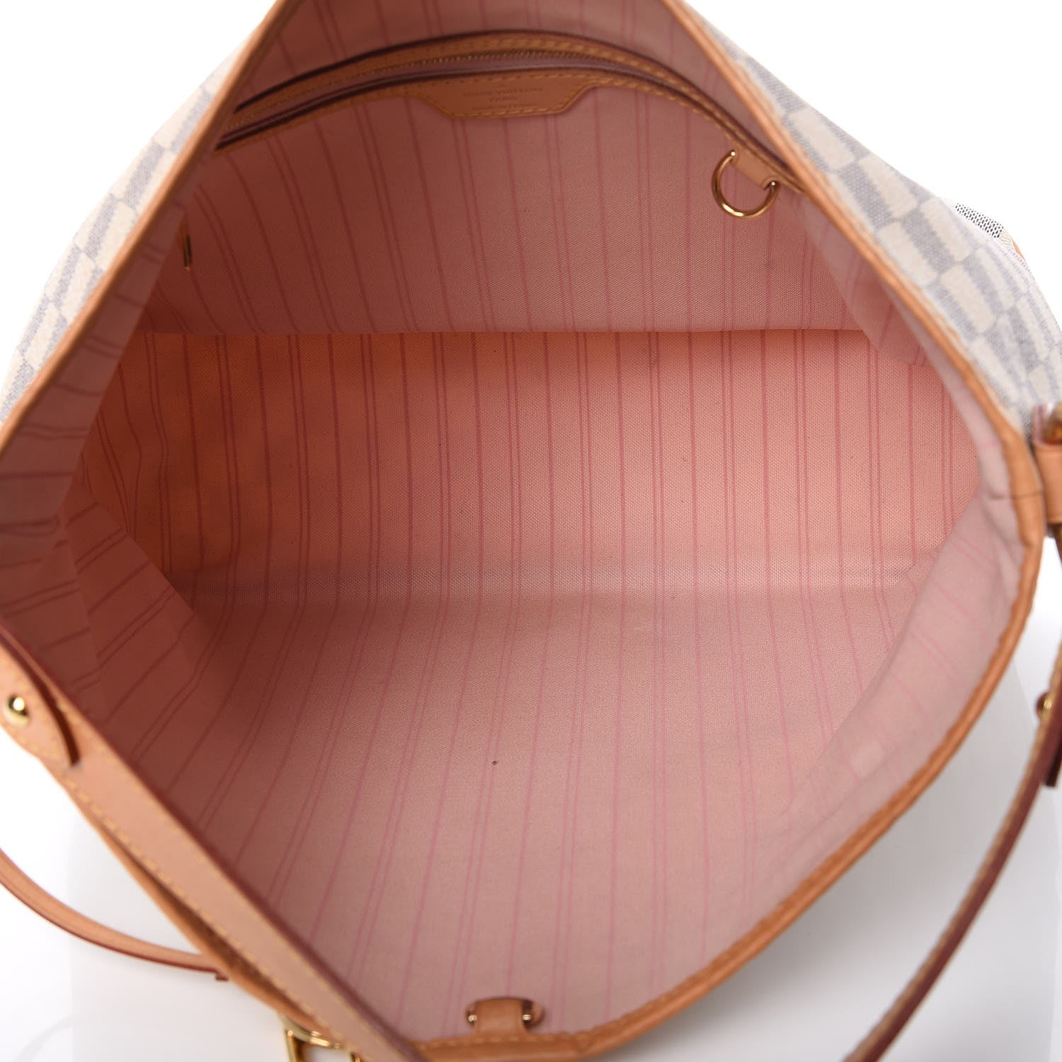 Louis Vuitton Damier Azur Delightful PM Rose Ballerine 5 of 8