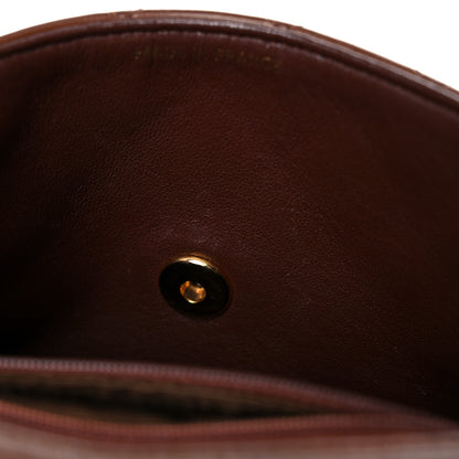 Chanel Lambskin Quilted Mini Square Flap Dark Brown 11 of 15