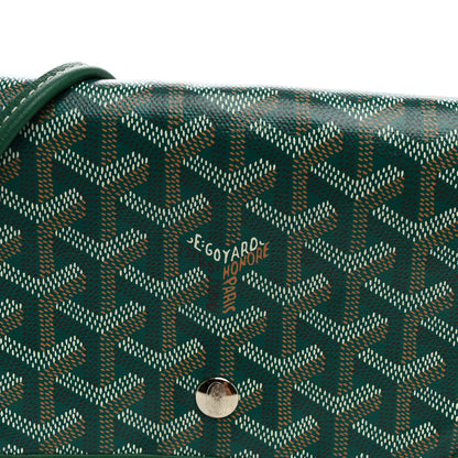 Goyard Goyardine Plumet Wallet Clutch Green 8 of 10