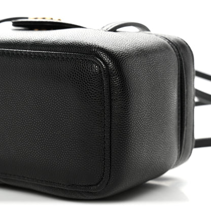 Chanel Shiny Caviar Preppy Coco Long Vanity With Strap Black 10 of 11
