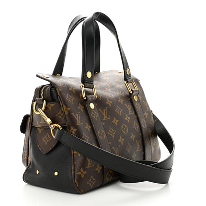 Louis Vuitton LOUIS VUITTON Monogram Manhattan NM Black 3 of 16