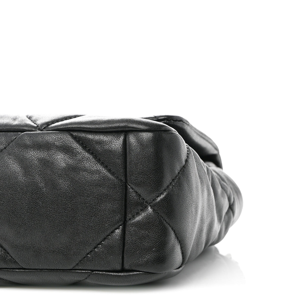 Chanel Lambskin Quilted Medium Chanel 19 Flap Black 10 of 10