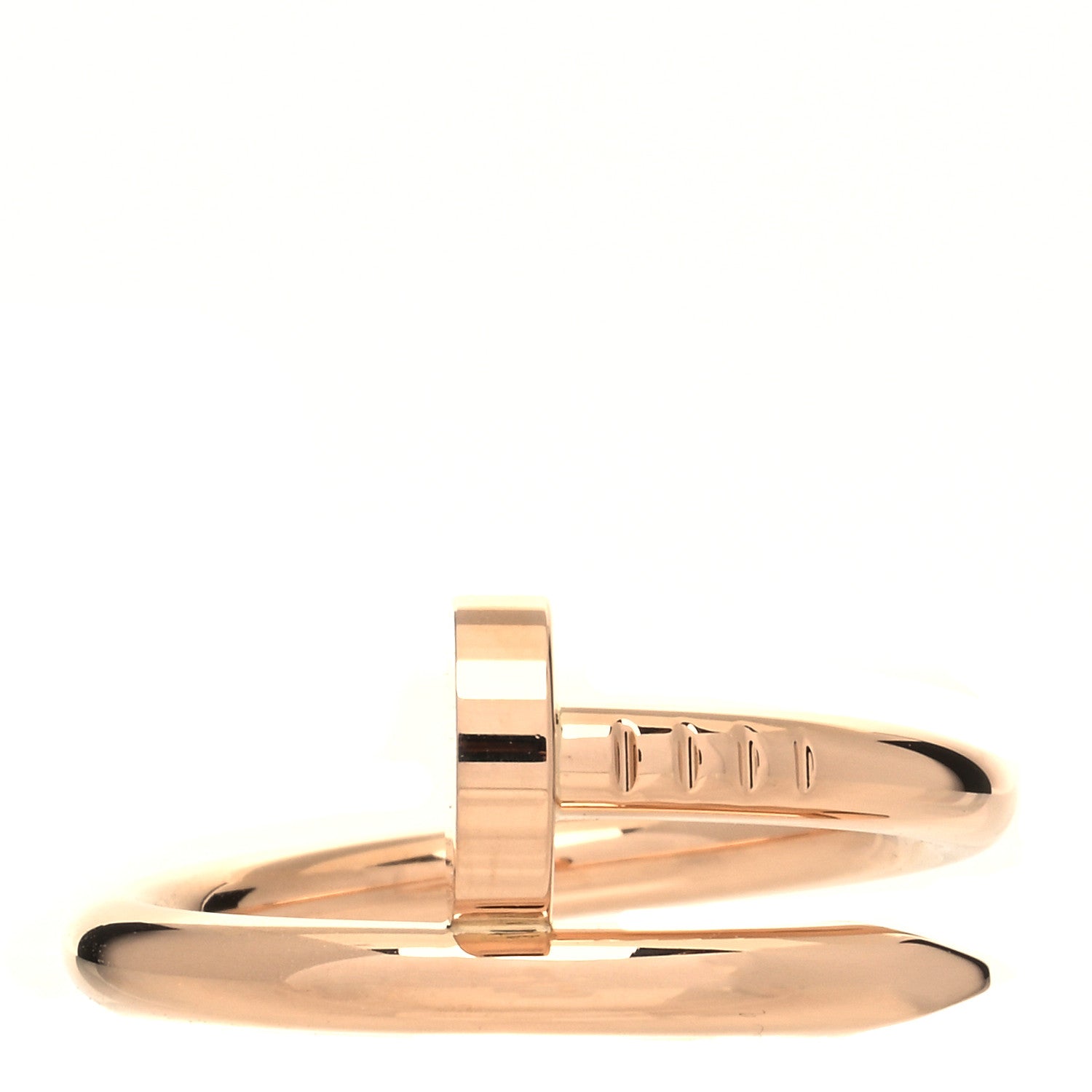 Cartier 18K Pink Gold Juste Un Clou Ring 52 6 1 of 5