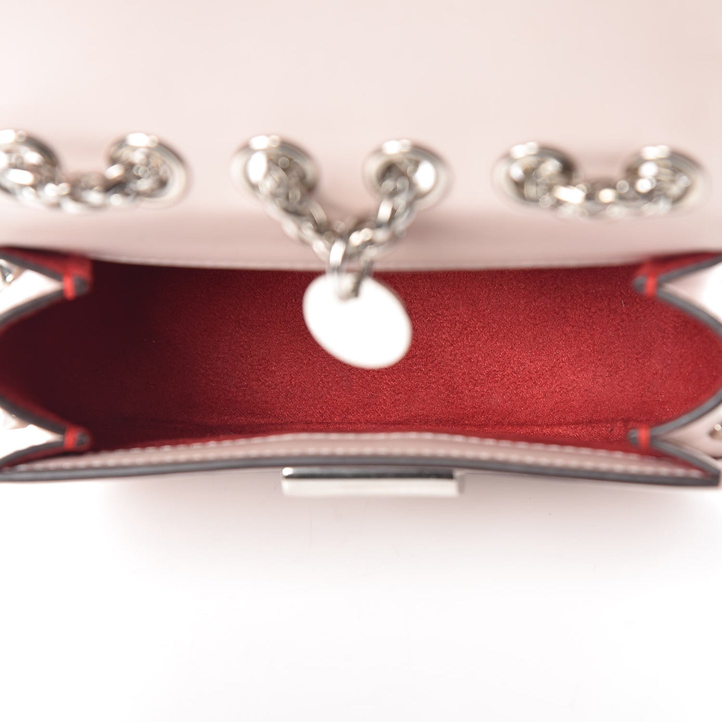 Calfskin Spikes Mini Sweety Charity NV Crossbody Bag Ballerina