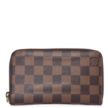 Louis Vuitton Damier Ebene Zippy Compact Wallet 1 of 8