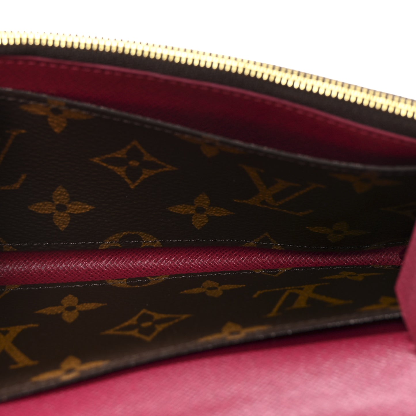 Monogram Emilie Wallet Fuchsia